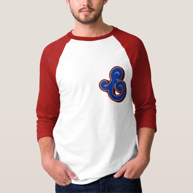 T-shirt excrement_baseball 3/4tee (Devant)