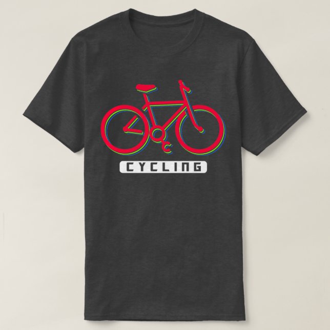 T-shirt Excursion Fitness à vélo (Design devant)
