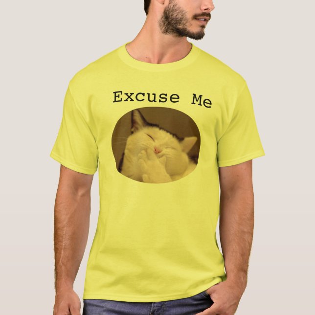 T-shirt Excusez-moi (Devant)