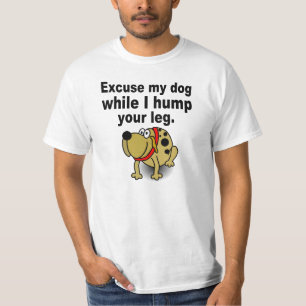 T-shirt Excusez-moi chien