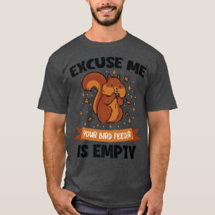 T-shirt Excusez-Moi L'Oiseau Est Vide Pour Le Gris Orienta