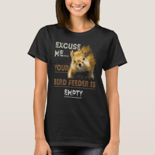 T-shirt Excusez-Moi Votre Oiseau Est Vide Oiseau