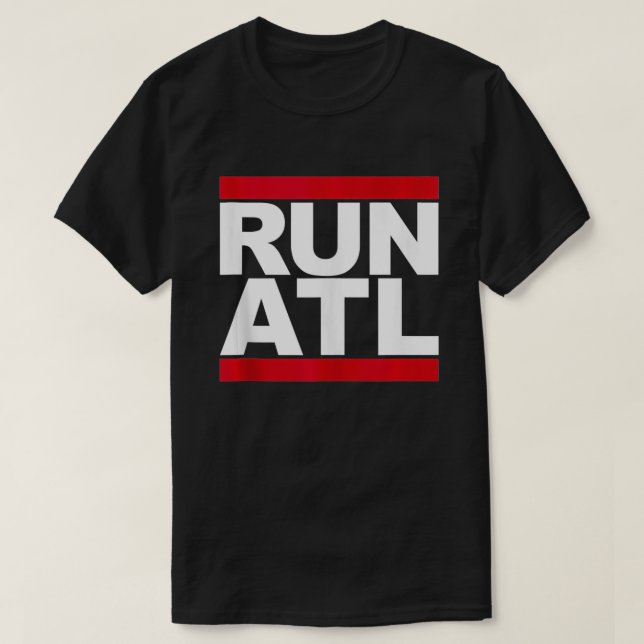 T-shirt Exécuter ATL Atlanta (Design devant)