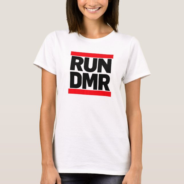 T-shirt Exécuter Dmr Ham Radio Mobile Digital Radio (Devant)