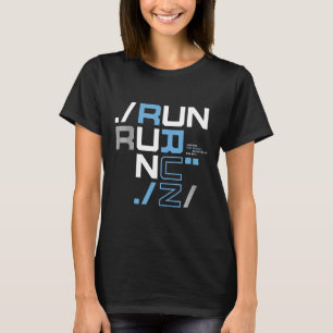 T-shirt Exécuter Exécuter Wild Urban Runer Athlete Trainin