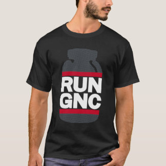 T-shirt EXÉCUTER GNC sur Black Essential