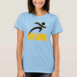T-shirt EXÉCUTER Jaune Fitness Running Athletic