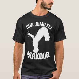 T-shirt Exécuter Jump Fly Parkour