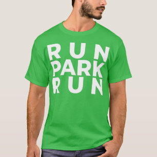 T-SHIRT EXÉCUTER PARKRUN EXÉCUTER PARKRUN VERT