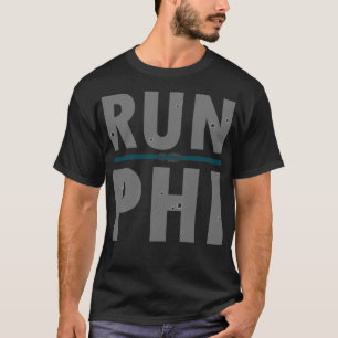 T-shirt EXÉCUTER PHI Run Philadelphia Marathon Design