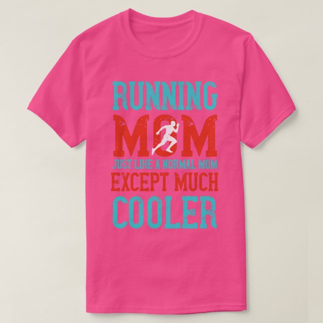 T-shirt Exécution de l'exécution du glacière de la mère pa (Design devant)
