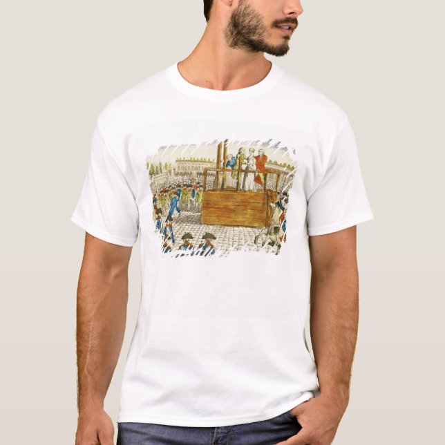 T-shirt Exécution de Marie-Antoinette (Devant)