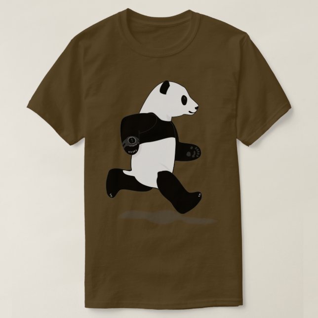 T-shirt Exécution de Panda (Design devant)