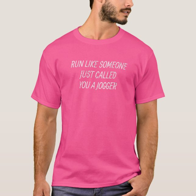 T-shirt Exécution D'Un Jogger 5k 10k 26 2 Soutien De Marat (Devant)