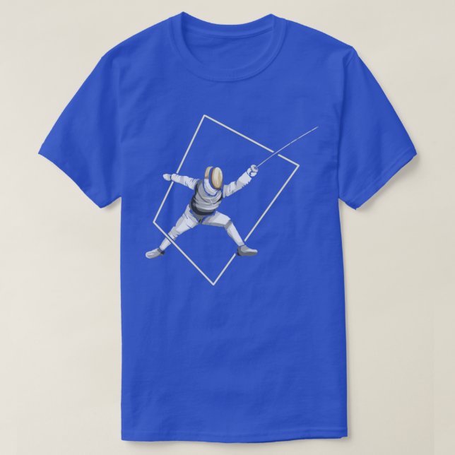 T-shirt Exécution D'Une Flèche Ou D'Une Riposte À L'Escrim (Design devant)