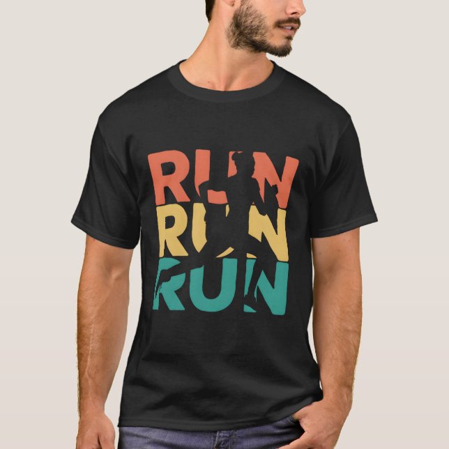 T-shirt Exécution Pour Les Coureurs (Devant)