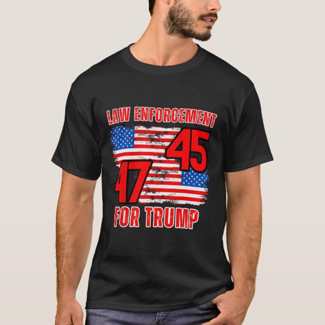 T-shirt Exécution Pour Trump 45 47 (Devant)