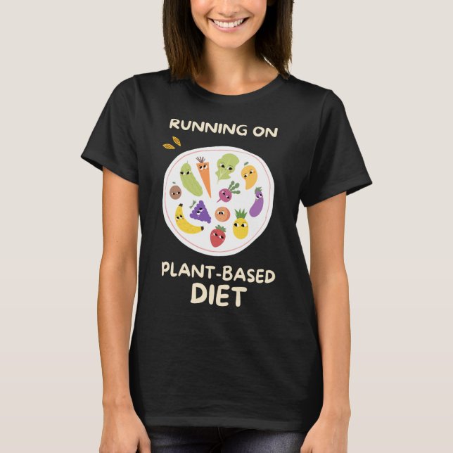 T-shirt Exécution sur Plante - Alimentation à base de frui (Devant)