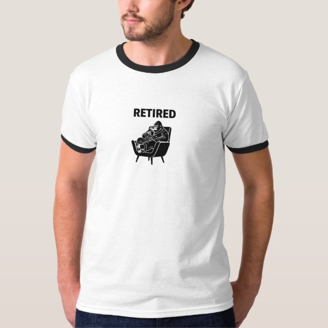 T-shirt Executive Retirement Concept (Devant)