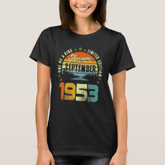 T-shirt Exemplaire Unique Édition Limitée 69 Ans Incroyabl