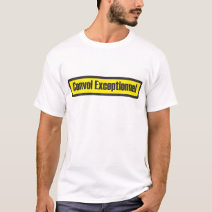 T-shirt exeptionnel de convoi