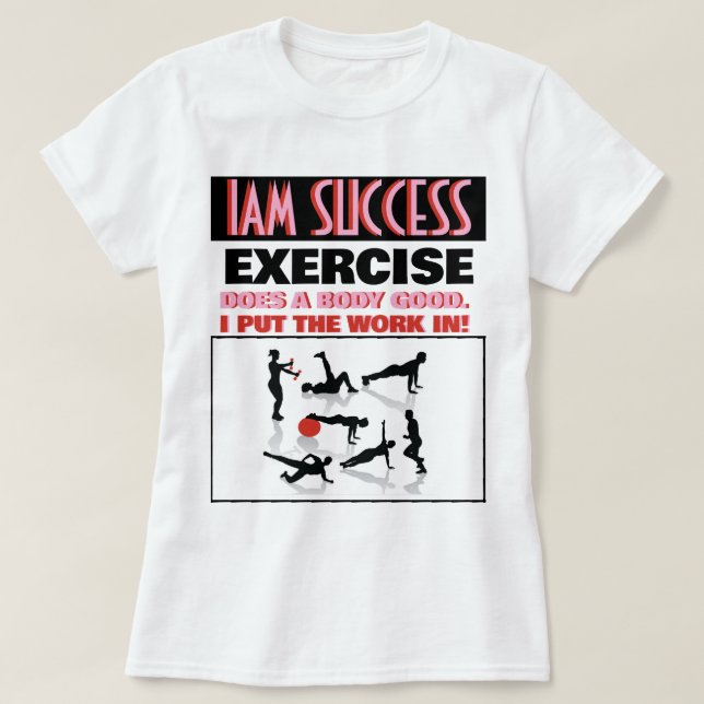 T-SHIRT EXERCICE (Design devant)