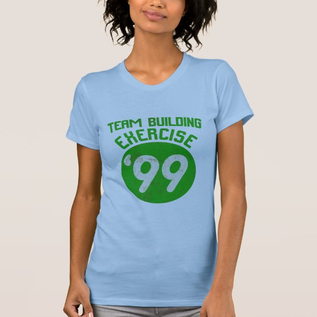 T-shirt exercice '99 de renforcement d'équipe (Devant)
