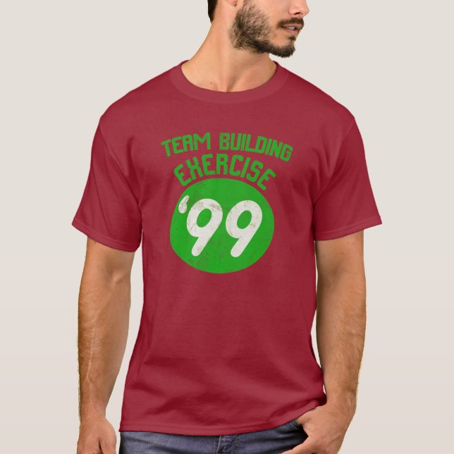 T-shirt Exercice '99 de renforcement d'équipe (Devant)