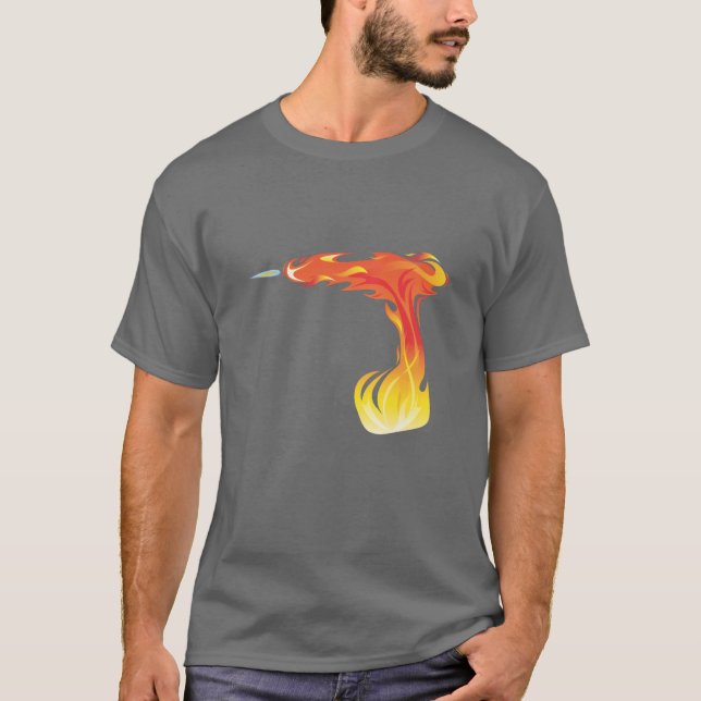 T-shirt Exercice contre l'incendie (Devant)