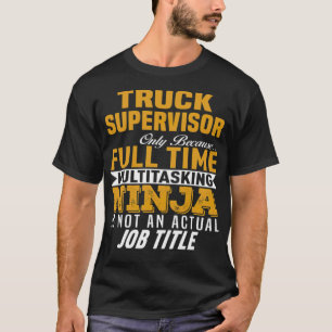 T-shirt Exercice de conditionnement physique du superviseu
