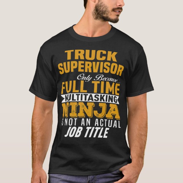 T-shirt Exercice de conditionnement physique du superviseu (Devant)