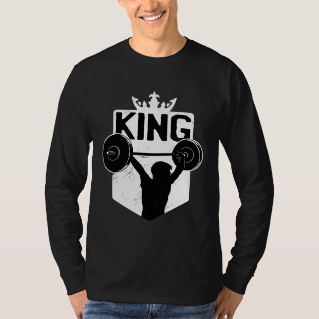 T-shirt Exercice de musculation pour la forme physique en  (Devant)