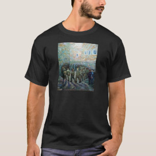 T-shirt Exercice de prisonniers de Vincent van Gogh (après