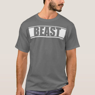 T-shirt Exercice de remise en forme de la bête dire Motiva