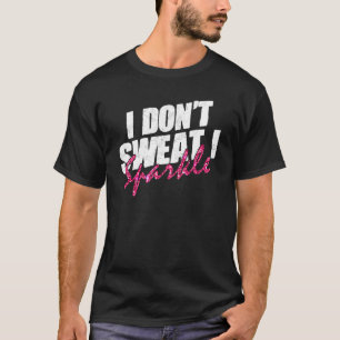 T-shirt Exercice de remise en forme de salle de gym Ne pas