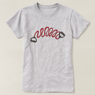 T-shirt Exercice de résistance Bande Fitness Athlète