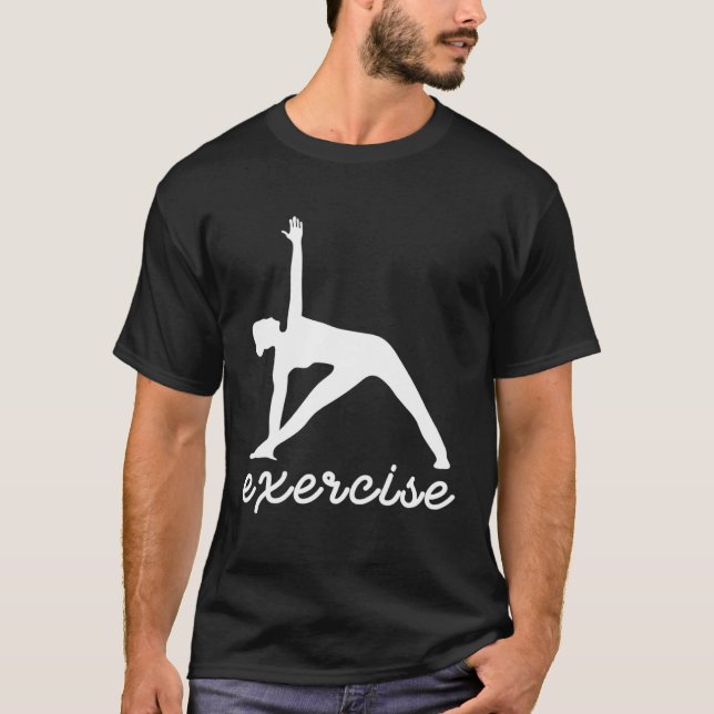T-shirt Exercice d'entraînement Exercice graphique (Devant)