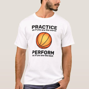 T-shirt Exercice / Effectuer [sports] Basket-ball Icon T-S