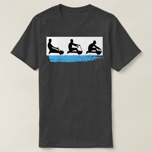 T-shirt Exercice Essayer de remorquage des chariots de lig (Design devant)