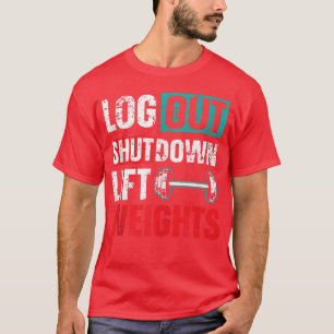 T-shirt Exercice Fitness Bodybuilder Gym Instructor Weight