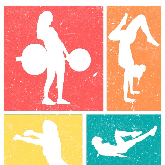 T-shirt Exercice Fitness Femme (Créateur téléchargé)