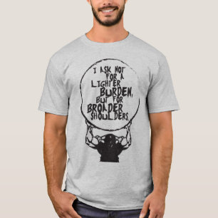 T-shirt Exercice Fitness Gym - Épaules plus larges