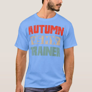 T-shirt Exercice Fitness Motivational Apparel Automne Est