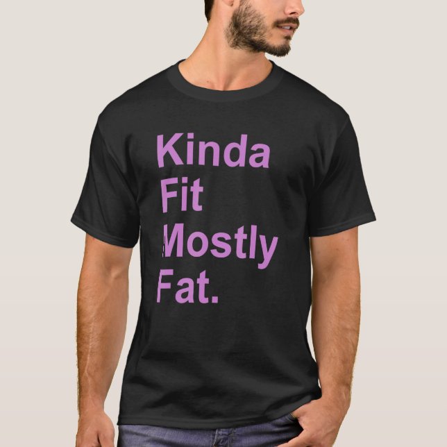 T-shirt Exercice Gym Kinda Fit Principalement Gras 2 (Devant)
