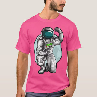 T-shirt Exercice physique de l'astronaute de demain