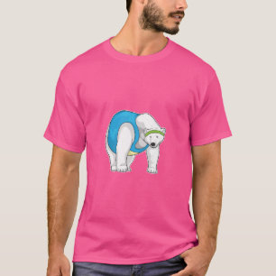 T-shirt Exercice physique de l'ours polaire
