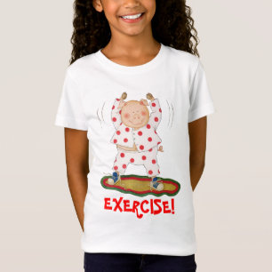 T-Shirt Exercice porcin mignon