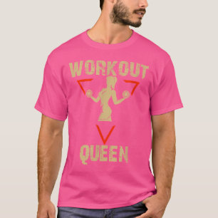 T-shirt Exercice Queen Weightlifter Barbell