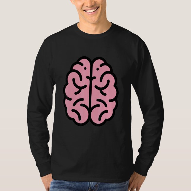 T-shirt Exercise Your Brain  Work Out Your Brain Teacher 3 (Devant)
