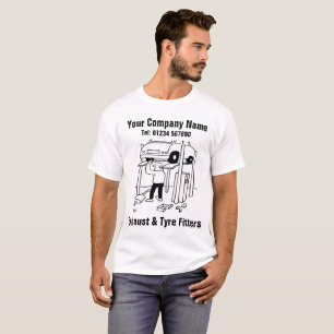 T-shirt Exhaust & Tyre Fitters